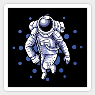 Cardano ADA Astronaut to the moon Cryptocurrency Logo Sticker